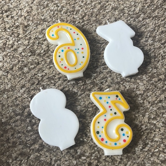 Cake number candles - Picture 2 of 4